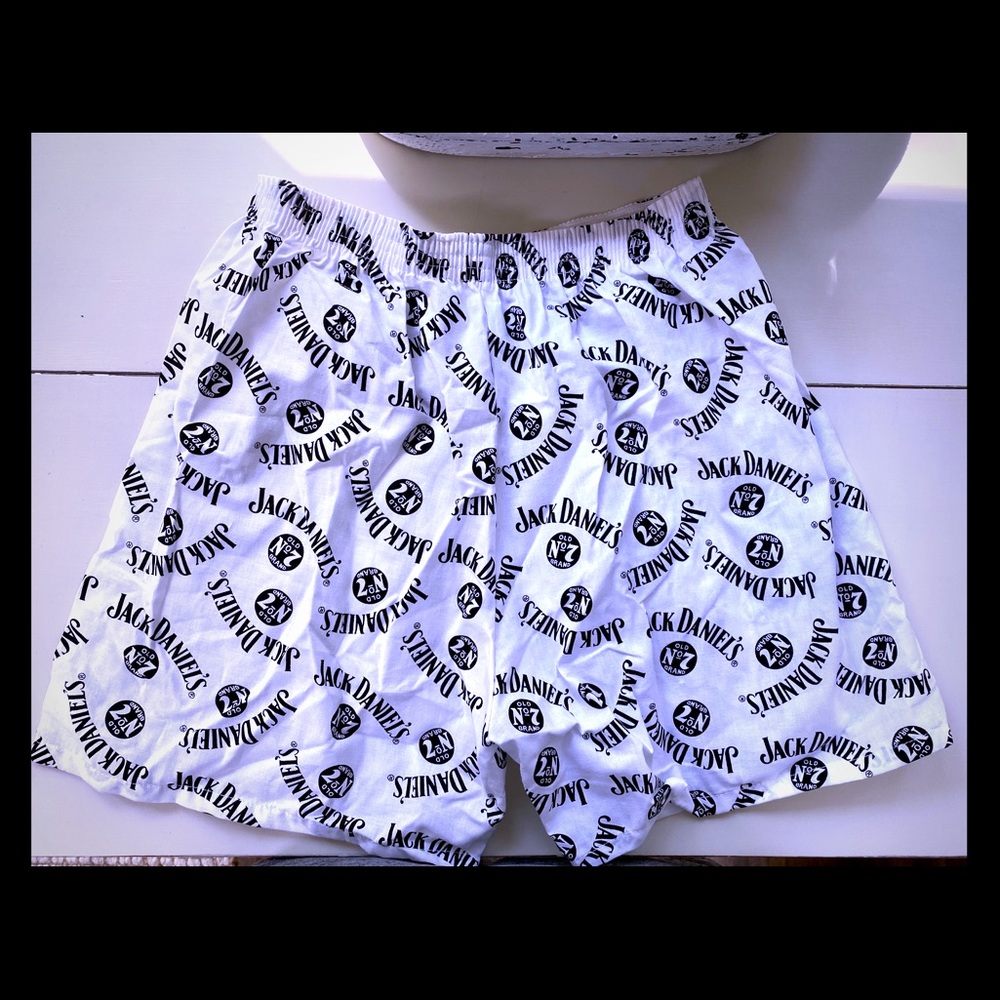 Jack Daniels Logo’d Boxer Shorts